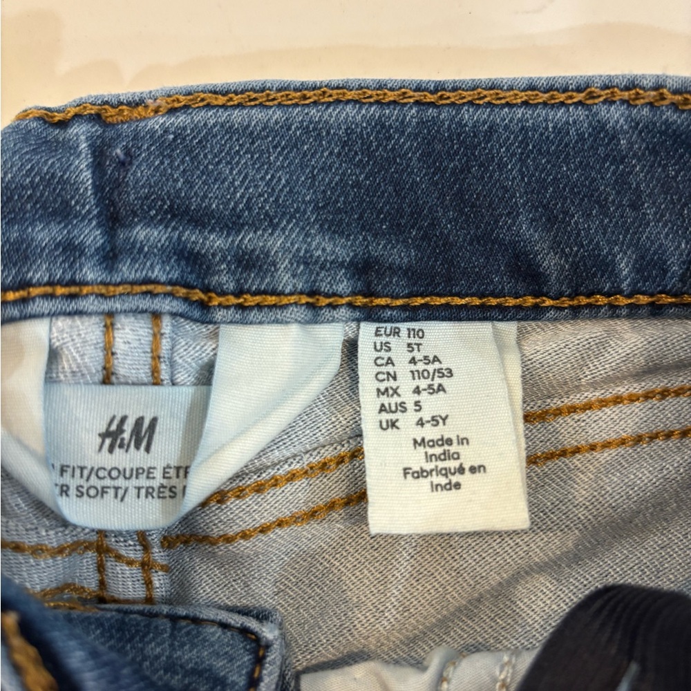 Blue Distressed Jeans - Picture 2 of 2